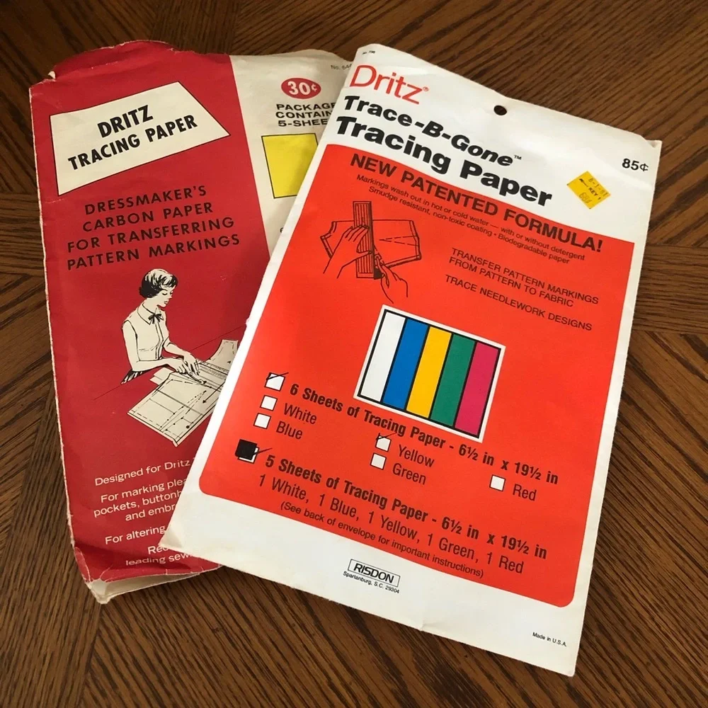 Vintage Tracing Paper for Sewing